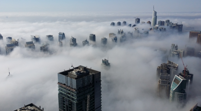 City Above a Cloud